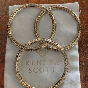 3 Filigree bracelets